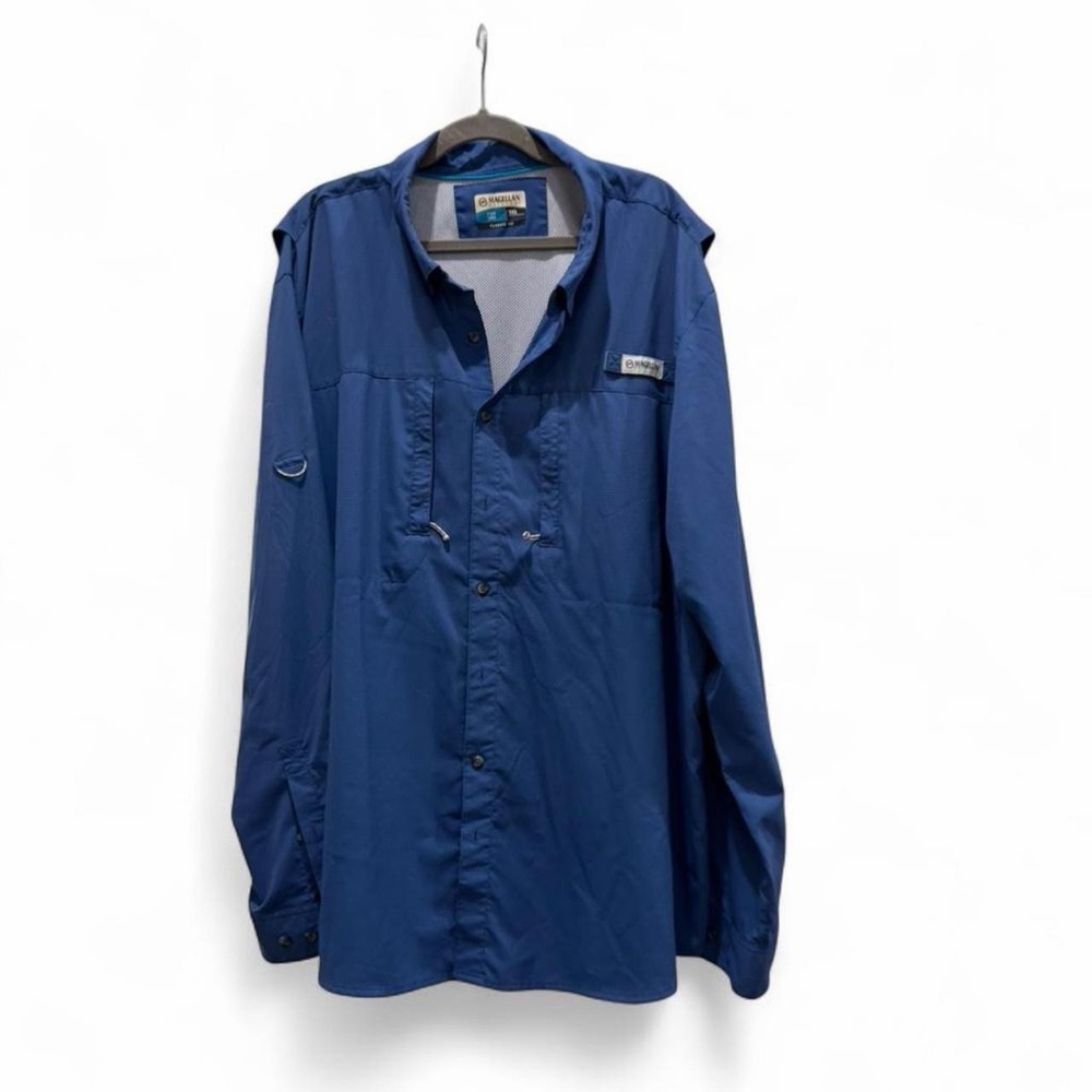 Blue Magellan Fishin Shirt